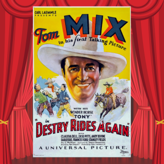 Poster for Destry Rides Again