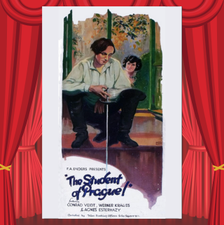 Poster for the film Student of Prague