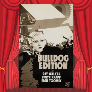 Poster for the film Bulldog Edition