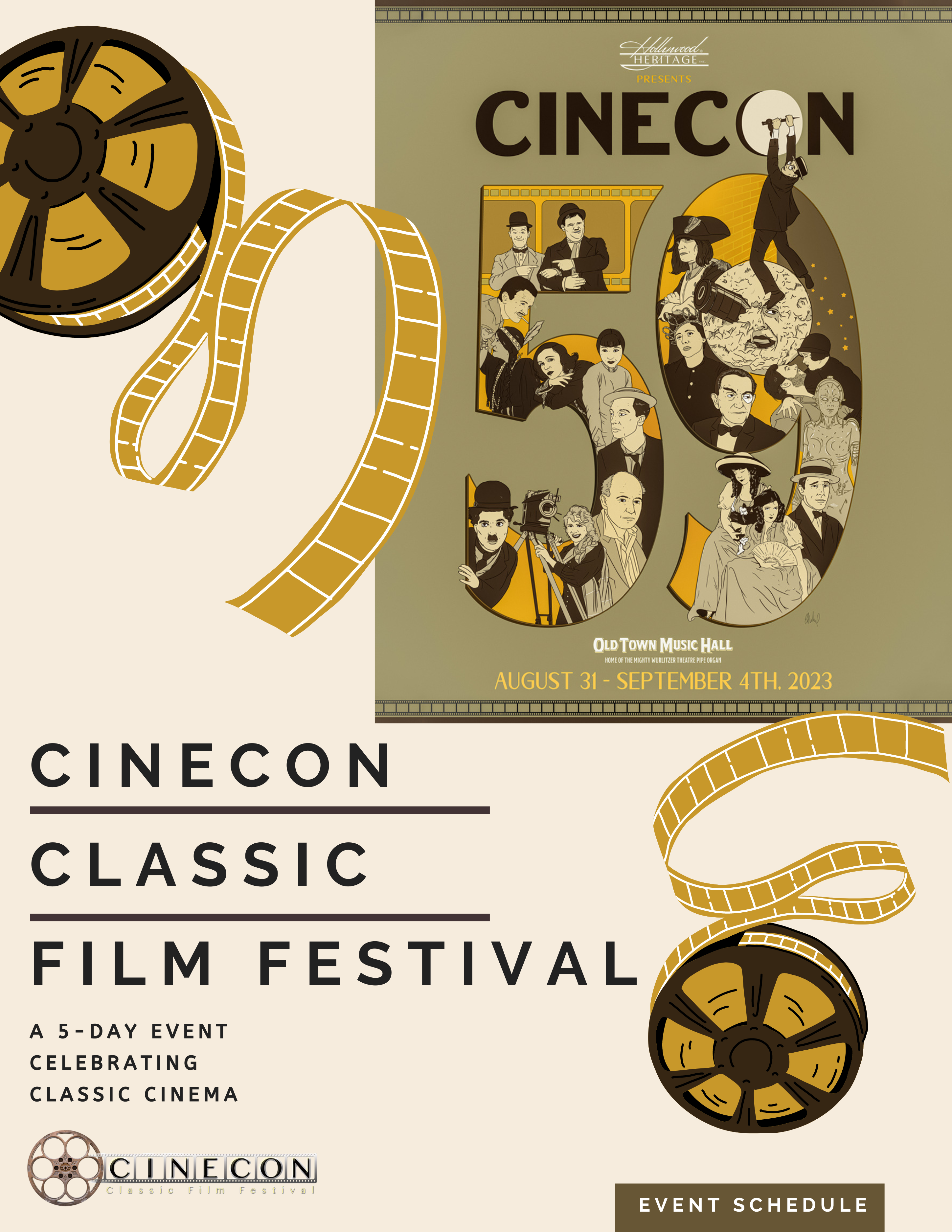 Program cover for Cinecon 59