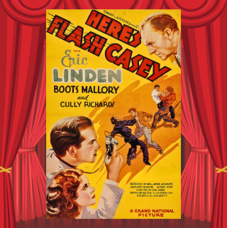 Here's Flash Casey Poster