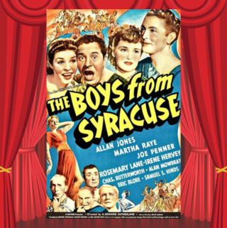 The Boys of Syracuse Poster