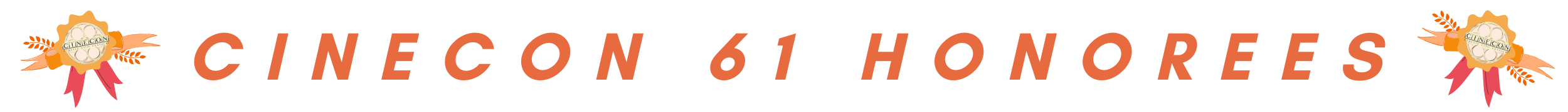 Cinecon61_Banner_Thin_Honorees Cinecon 61 Honorees