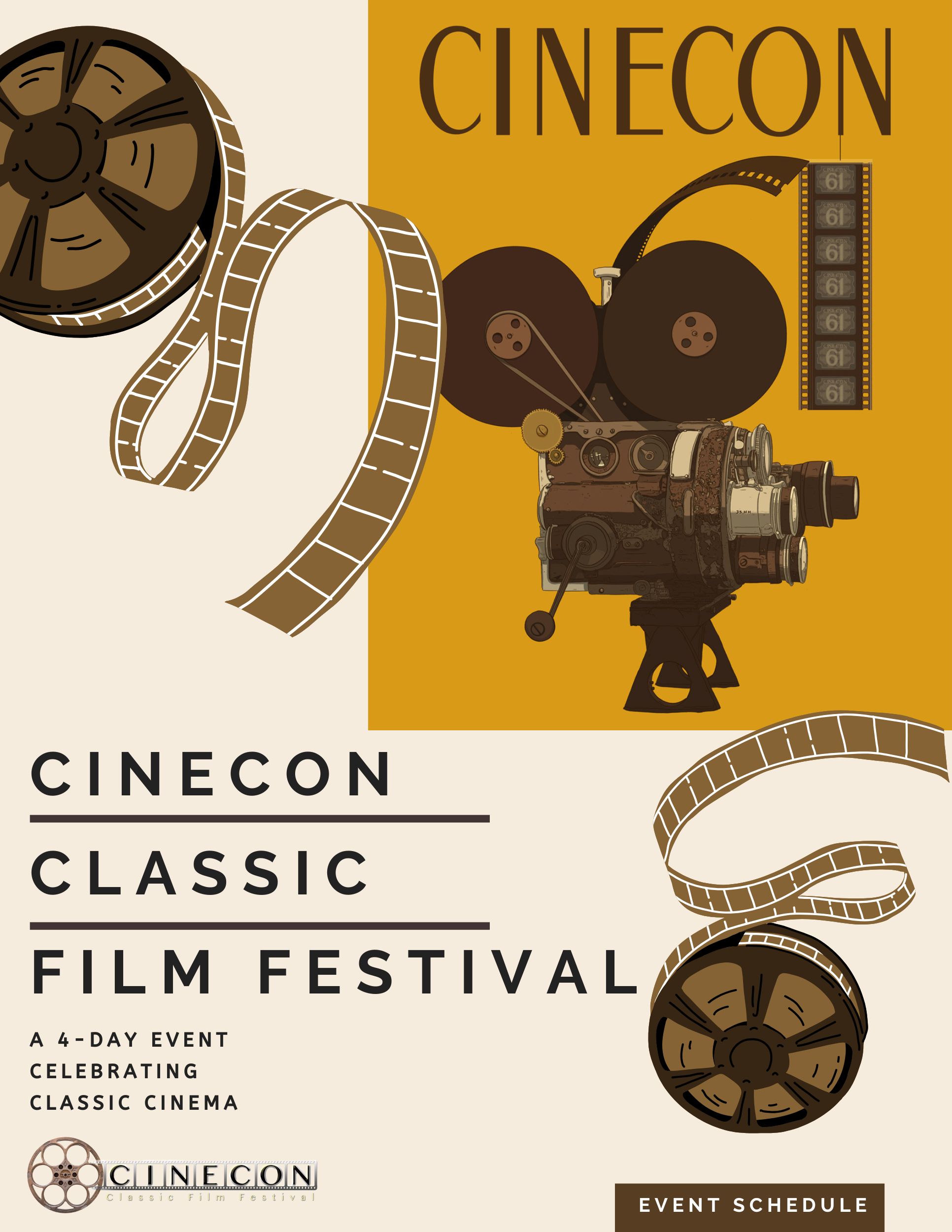 Cinecon 61 Schedule